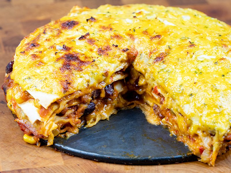 Recipe Thermomix tortilla lasagna - FRIJE