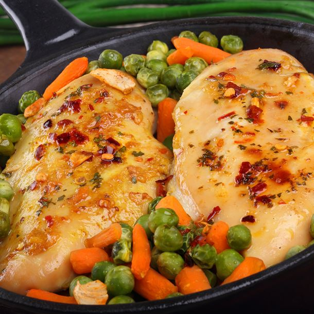 FRESH CHEF™ Chicken Recipe with Peas and Carrots